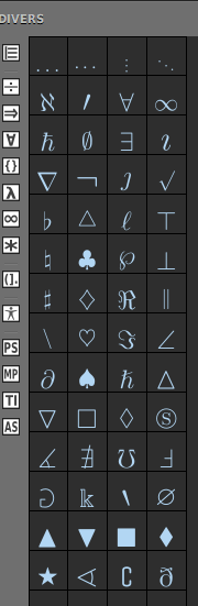 Adjunto ExemplesSymbolesTexMaker.png
