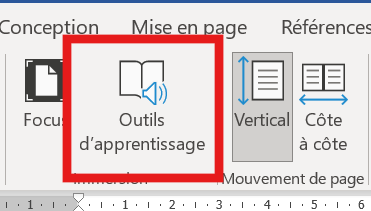 Deuxième étape : trouvez la fonctionnalité Outils d'apprentissage